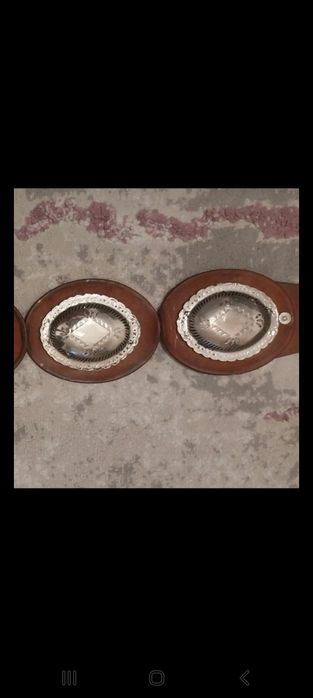 Concho indian navajo,piele naturală.