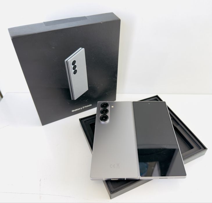 НОВ! Samsung Galaxy Z Fold 6 5G 256GB 12GB Ram Silver Shadow Гаранция!