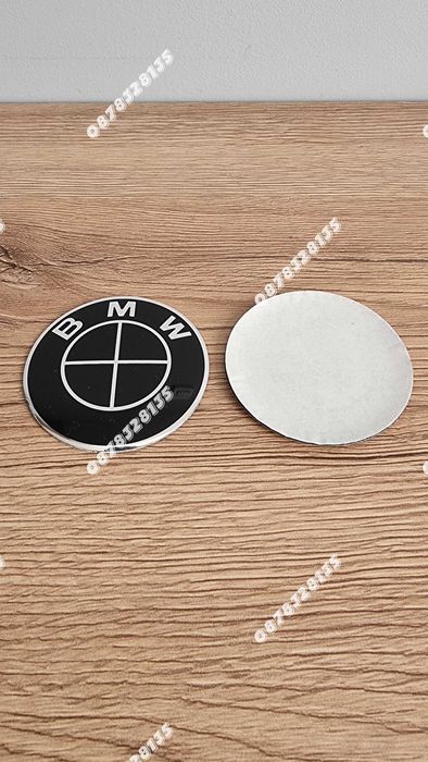 Задна емблема BMW E46 комби 65мм тип люспа