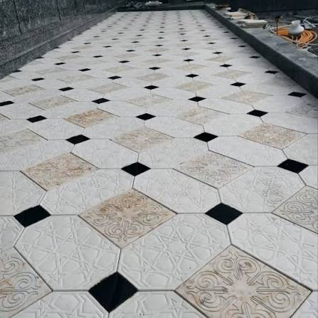 Укладка брусчатки