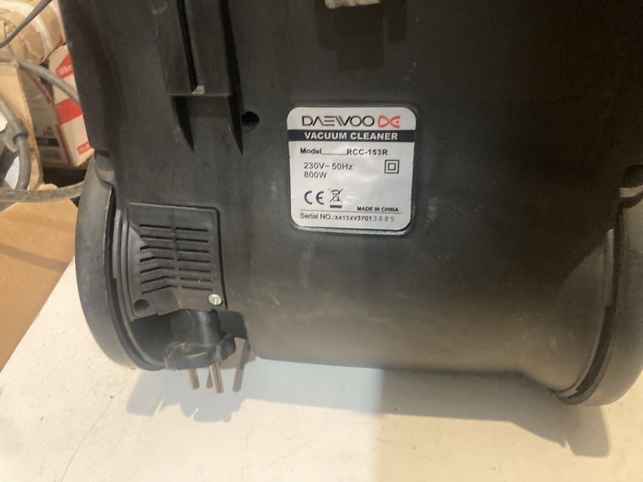 Aspirator Fara Sac Daewoo RCC-153R 800w incomplet