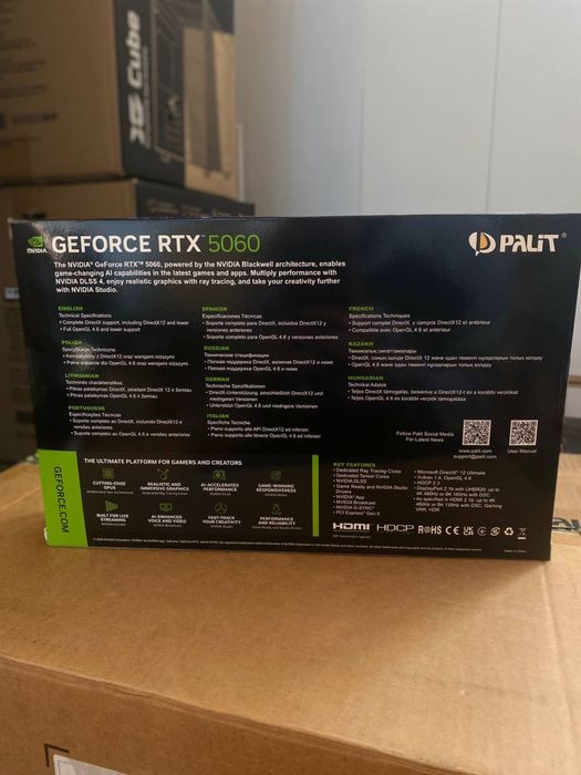 RTX 5060 8gb Видеокарта