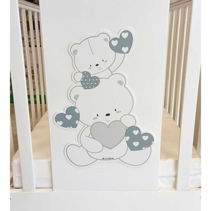 Бебешка стая - легло + шкаф с вана и повивалник + обиколник матрак др.