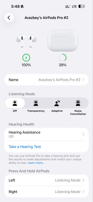 Airpods pro 2 generation sotiladi srochna!!!