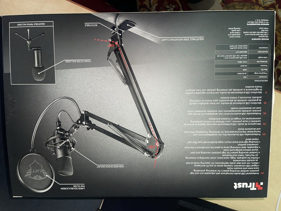 Microfon Trust Gaming GXT 252+ Emita Plus