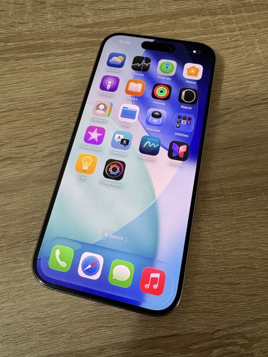 Iphone  15 Pro Silver Neverlock 100% baterie