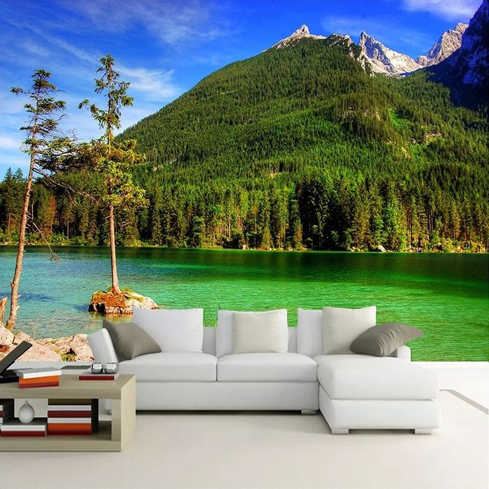 3D фотообои в интерьере и их преимущества.