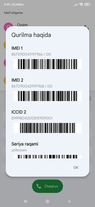 Redmi note 8 not 8