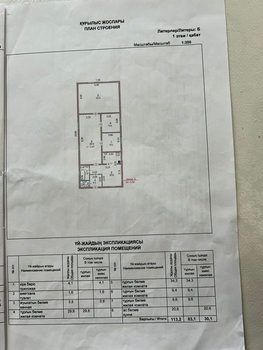 Дом в районе Малышка