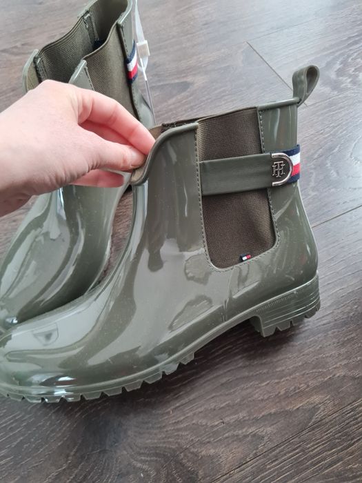 Cizme ploaie Tommy Hilfiger noi