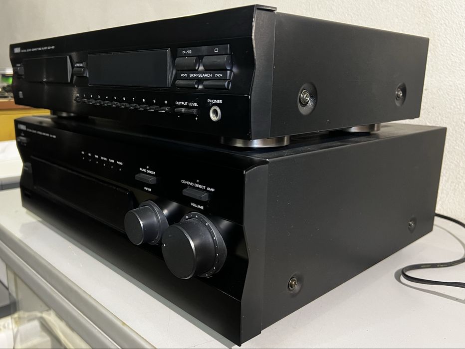 Стерео усилвател Yamaxa AX-496 и CD Player Yamaxa CDX-493