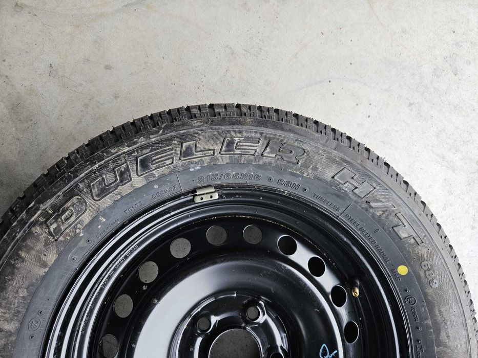 Janta/Rezerva 5x114.3 215.65.16 BRIDGESTON Dacia Duster,NISSAN Qashqai