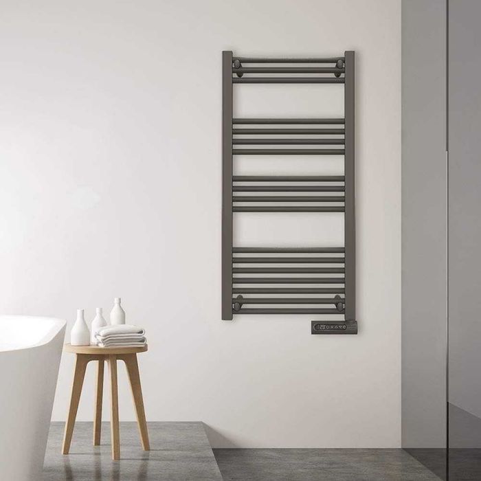 Електрически радиатор/лира за баня Cecotec ReadyWarm 9200 Smart Towel, 750 W, черен