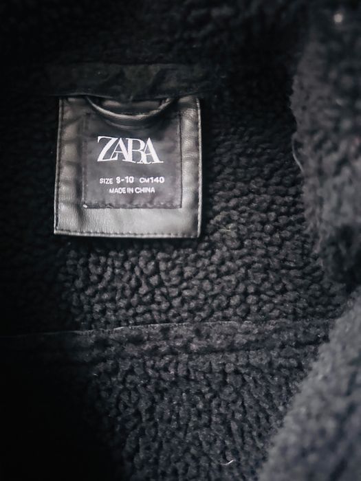 Zara детско кожено яке
