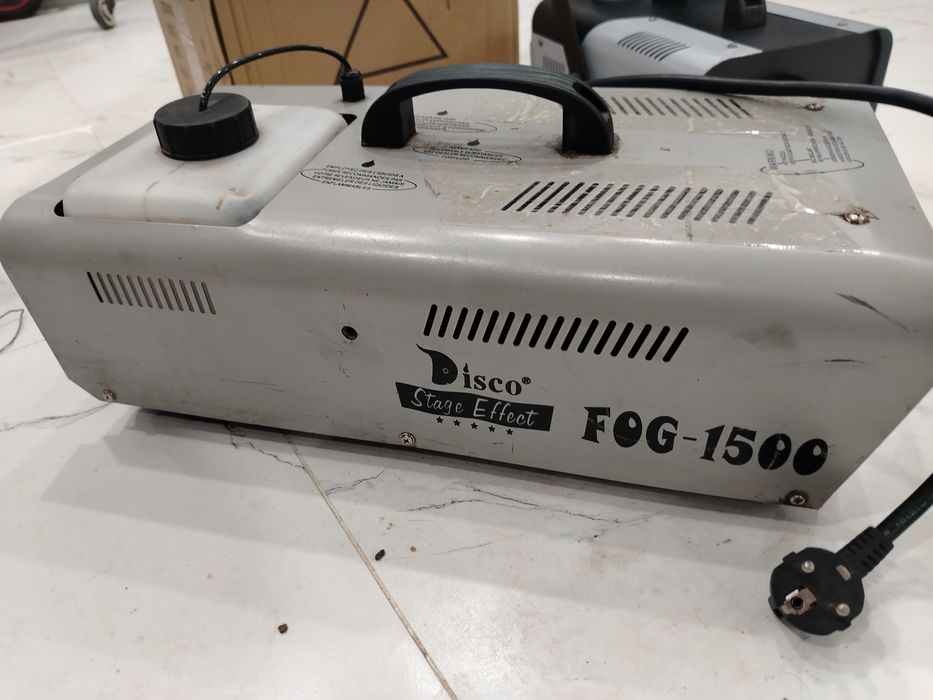 Генератор дыма 2 штуки, жидкости для дыма