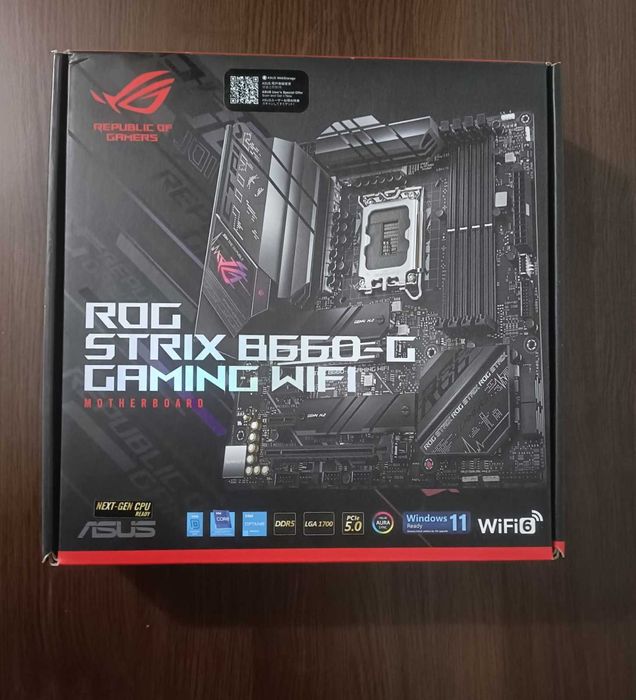 Placa de baza ASUS ROG STRIX B660-G GAMING WIFI socket 1700/DDR5