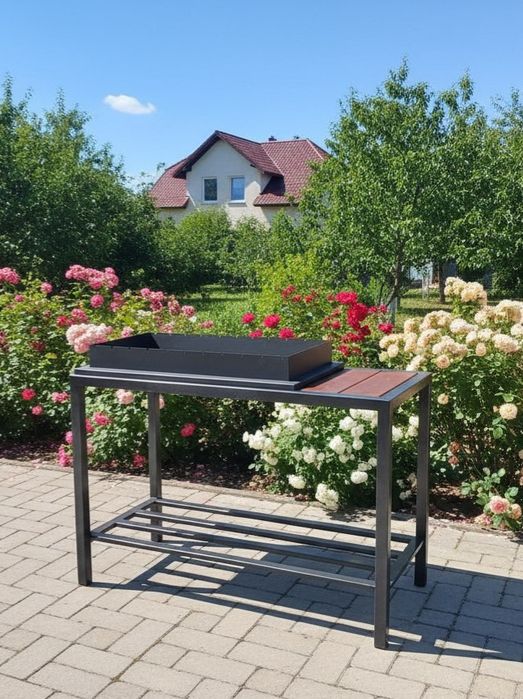 Мангал в стиле лофт