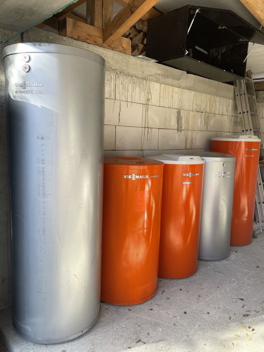 Boiler Viessmann VertiCell inox 160l, 200l 350 l, pompe recirculare