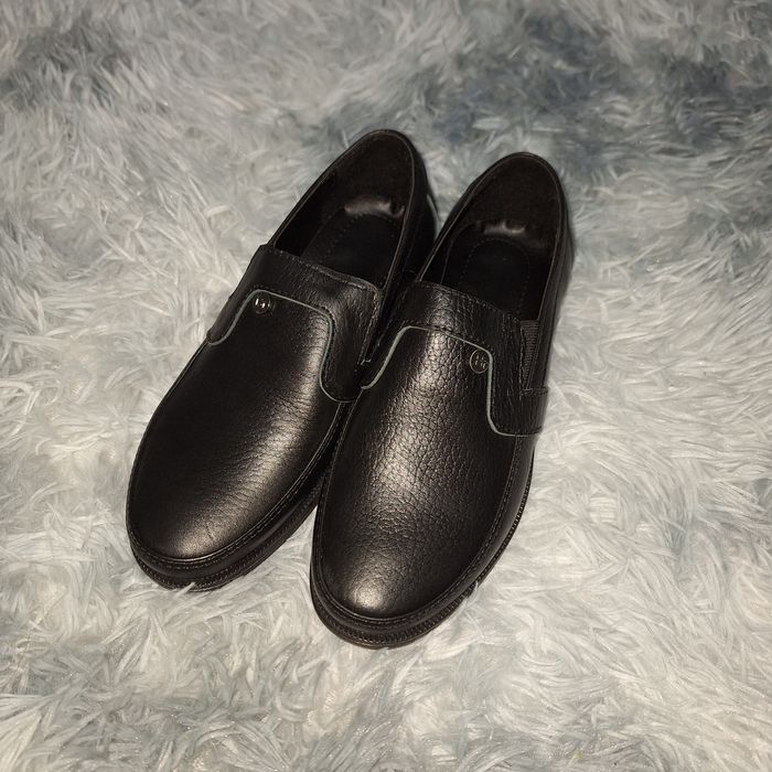 Туфли черные школьные на мальчика