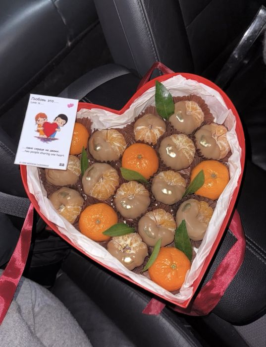 Мандарин в шоколаде