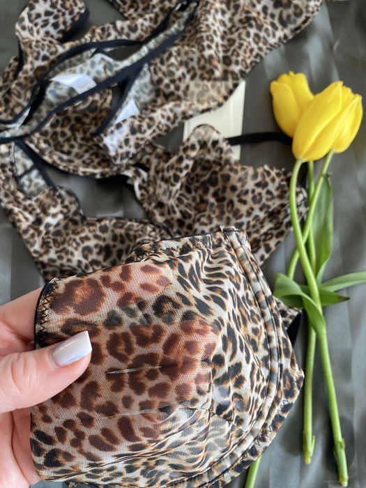 Дамско удобно бельо с леопардов принт