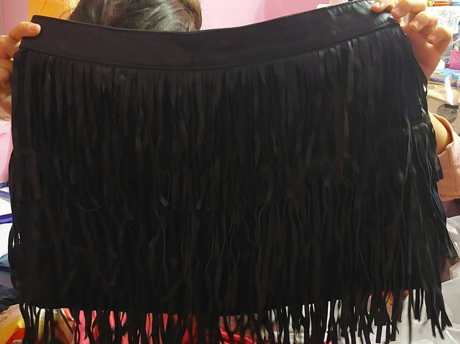 Fustă franjuri River Island M