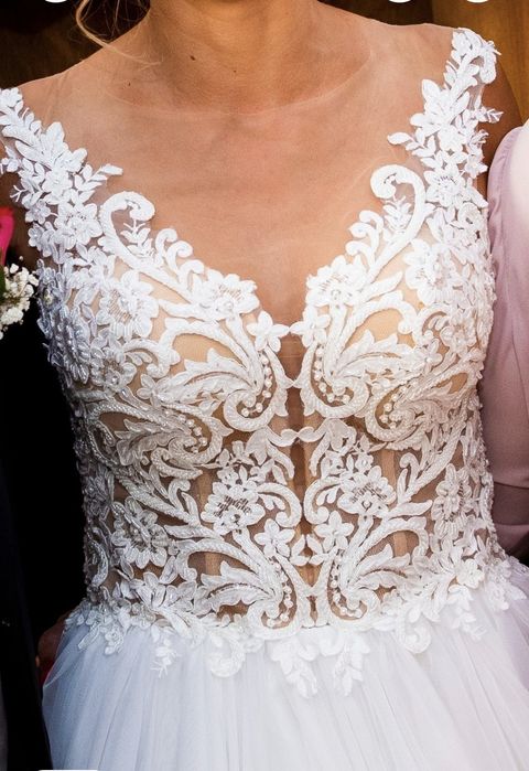 Rochie miresa tip printesa