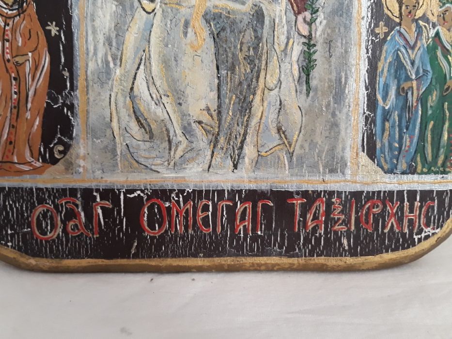 Icoana veche / Pictura pe lemn