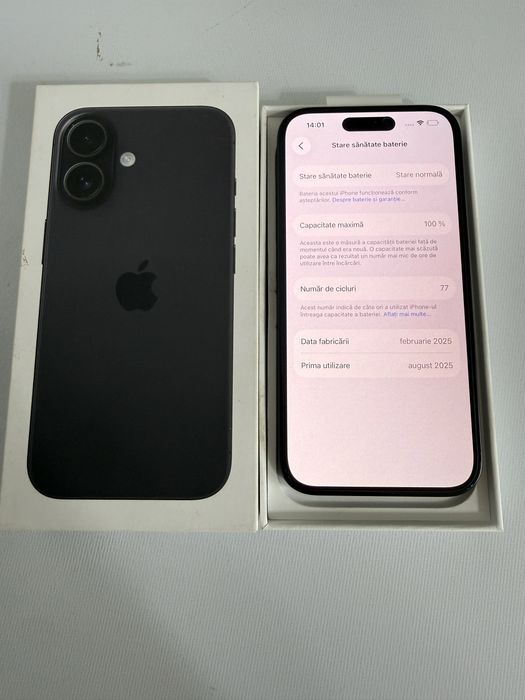 Iphone 16 garantie/100% baterie