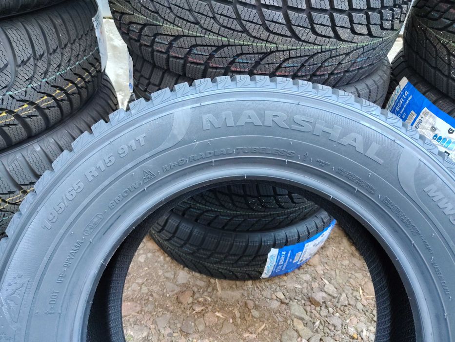 4бр.НОВИ зимни гуми MARSHAL 195 65 15 DOT24 цена за брой