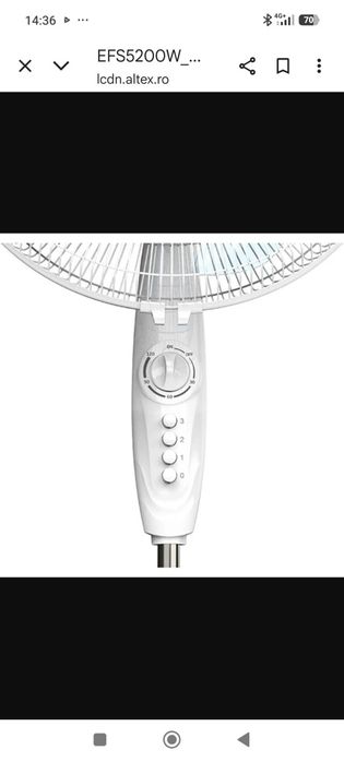 Ventilator cu picior Beko EFS5200W