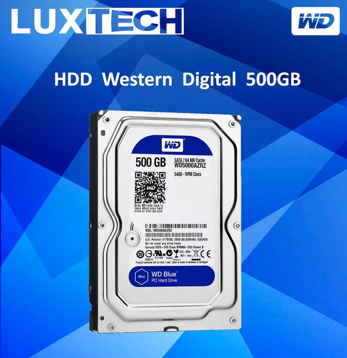 HDD HARD doimiy xotira Western Digital