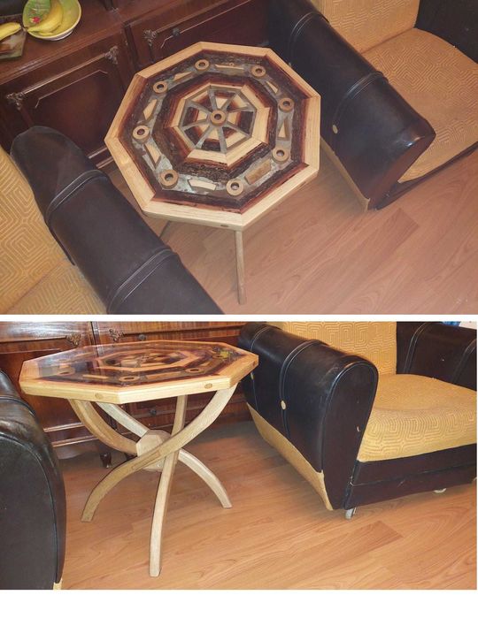 masuta masa cafea mobilier living lemn masiv rășină epoxilică decor