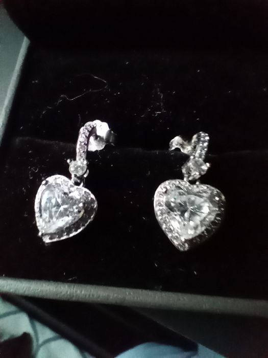 Сребърни обеци 925