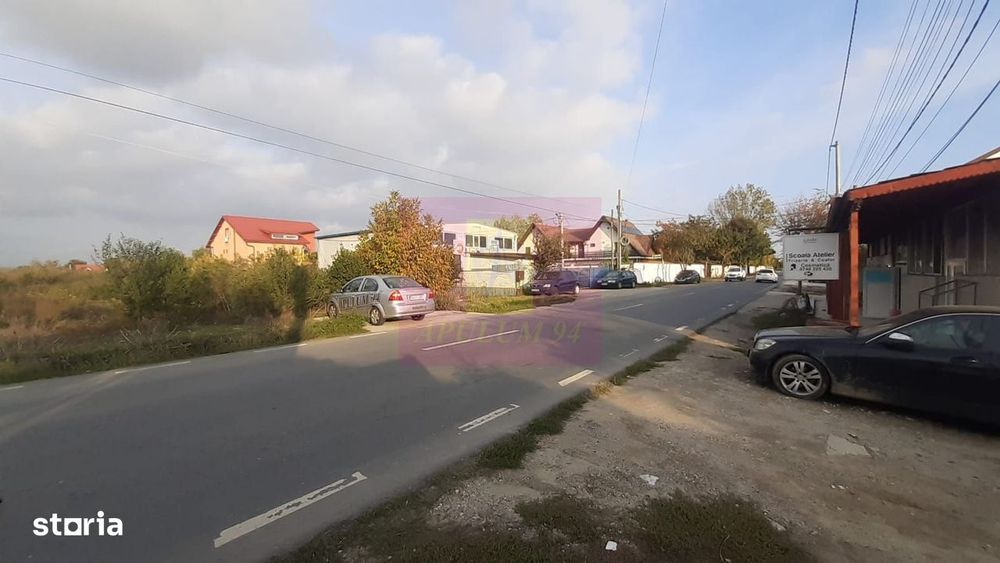 Teren bun pentru 2 sau 3 case aproape de Bucuresti.