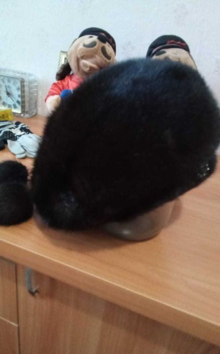 Продам шапку из норки и нерпы