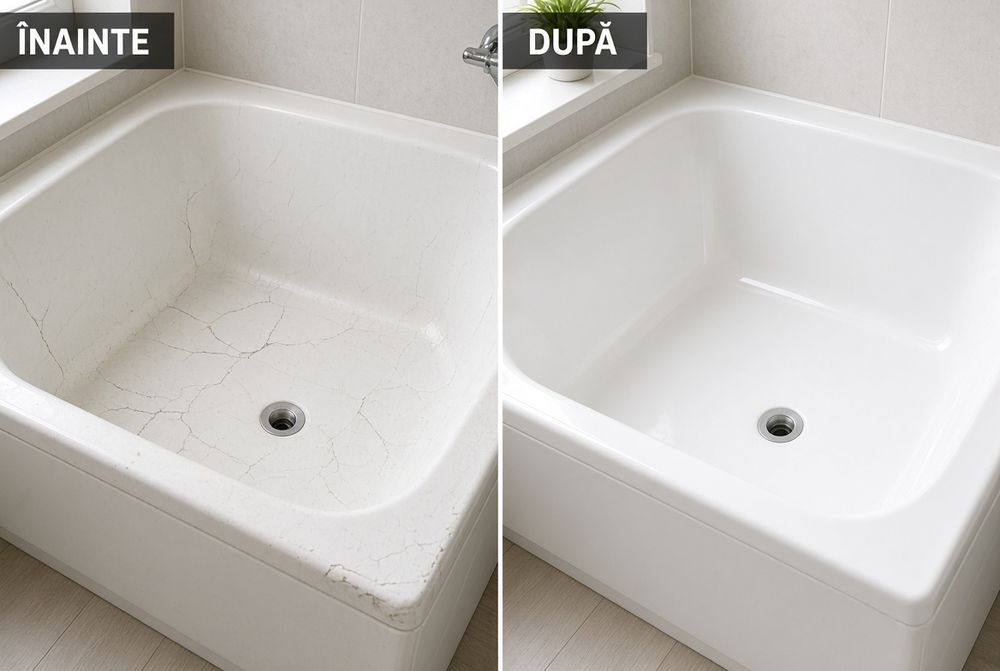 Repar cabine de duș  , cade , butoaie din fibră de sticlă.