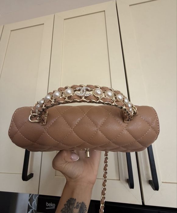Chanel чанта естествена телешка кожа