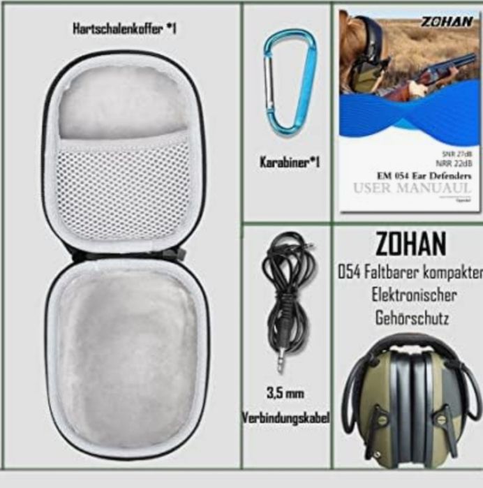 ZOHAN 054 Polygon Електронни слушалки за стрелба
ZOHAN 054 Polygon Електронни слушалки за стрелба
49 €