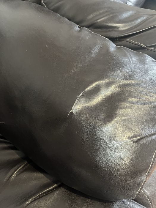 Set fotolii partial piele