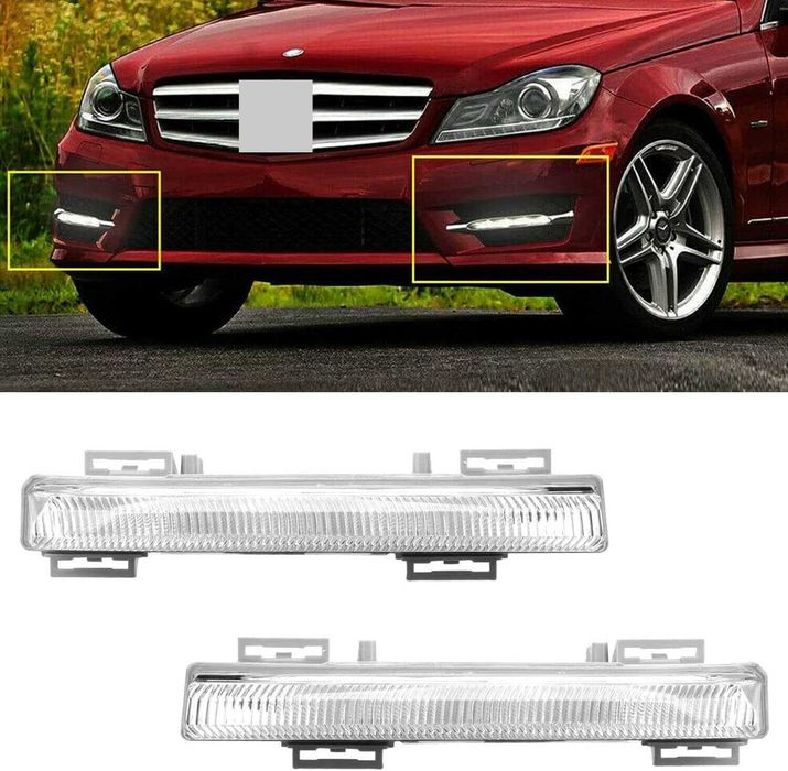 Дневни светлини LED DRL Mercedes W212 , w207 , w204 , w 219 , R172