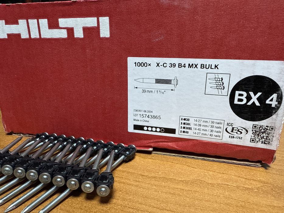 Cuie hilti bx4 originale 20,32,38,45 mm