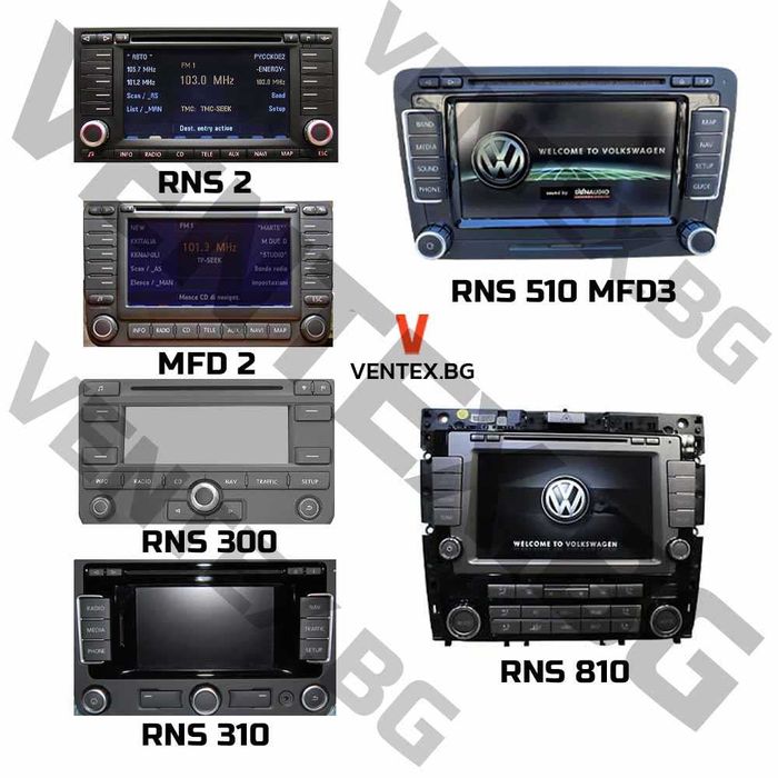 Дигитален CD чейнджър за Audi Volkswagen Skoda WEFA Bluetooth USB AUX