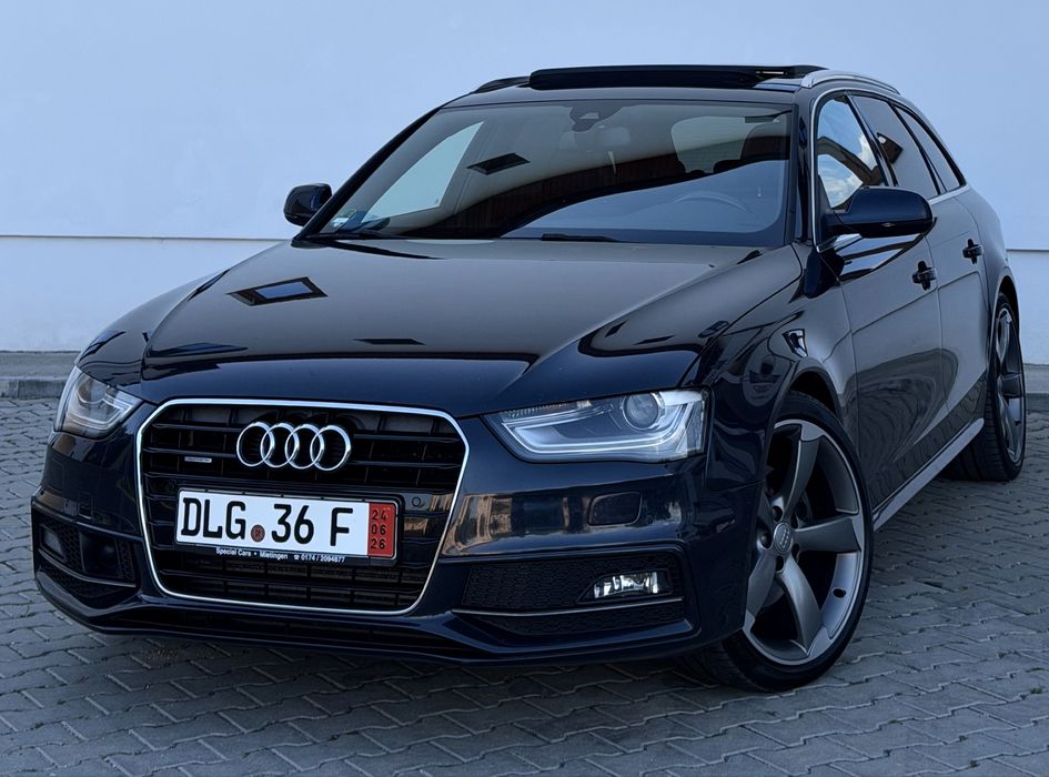 AUDI A4 2.0 TDI 177 CP Quattro 2014 S-line