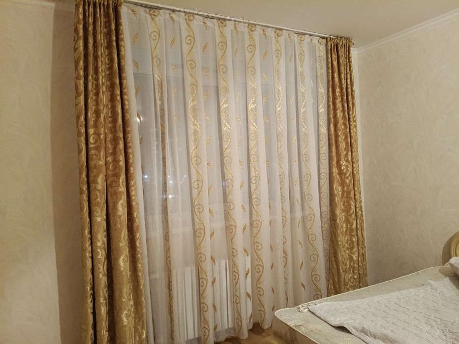 Шторы и тюль 300*270