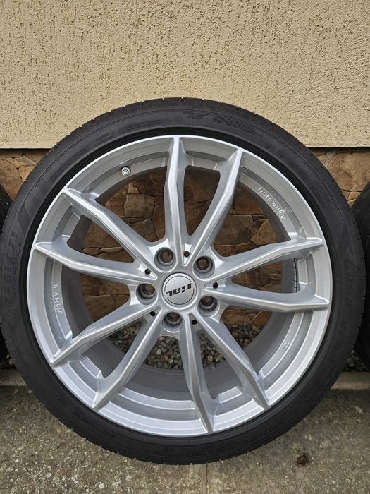 Set 4 Jante Aliaj R18, Rial (5x112), et 46 – Stare Foarte Buna