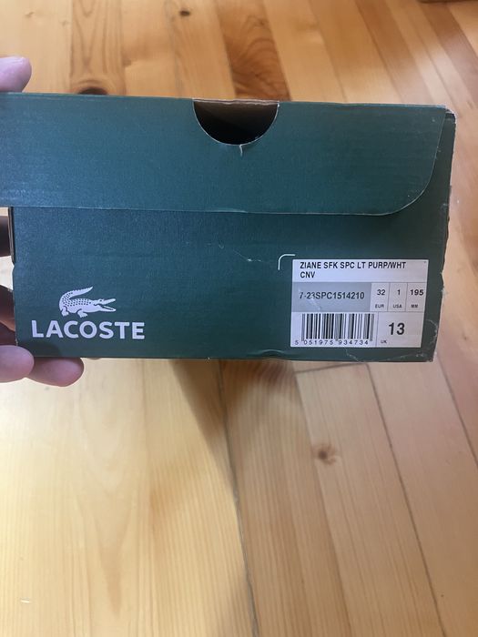 Детски унисекс кецове Lacosete чисто нови size 13