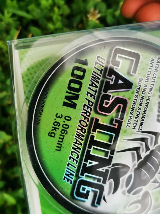 Лайт спининг комплект - въдица, макара и плетено влакно 0.06мм