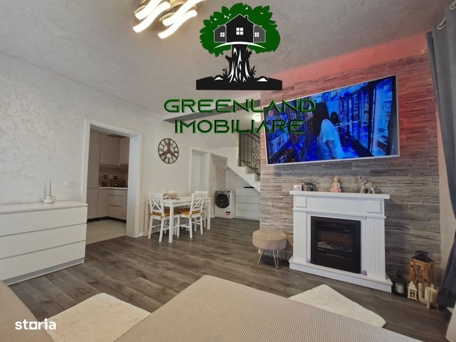 Casa 4 Camere , Tip DUPLEX, 105 mp, Mobilata si Utilata, Teren 200 mp