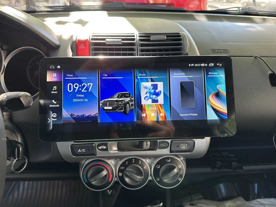 HONDA JAZZ 2002-2007 - 9'' Мултимедия навигация Андроид, 9136